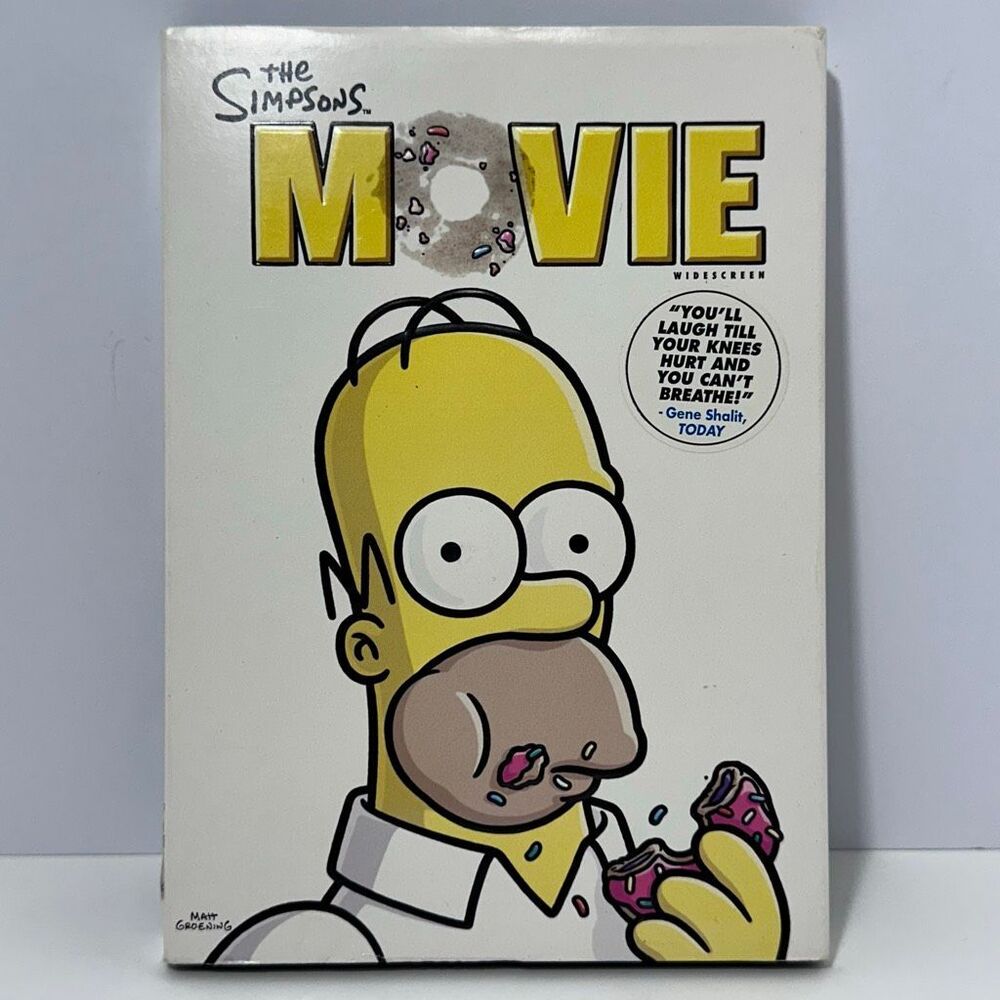 The Simpsons Movie DVD Widescreen Used